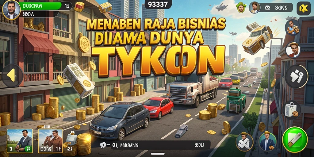 Tampilan menarik dari gameplay Tycoon di 93337.