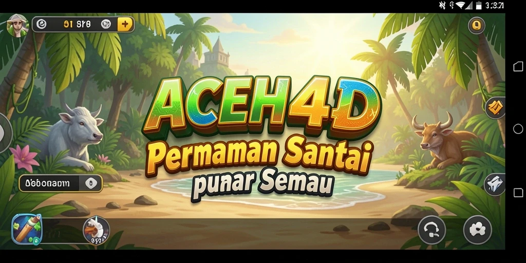 Tampilan gameplay ACEH4D yang asyik dan penuh warna.