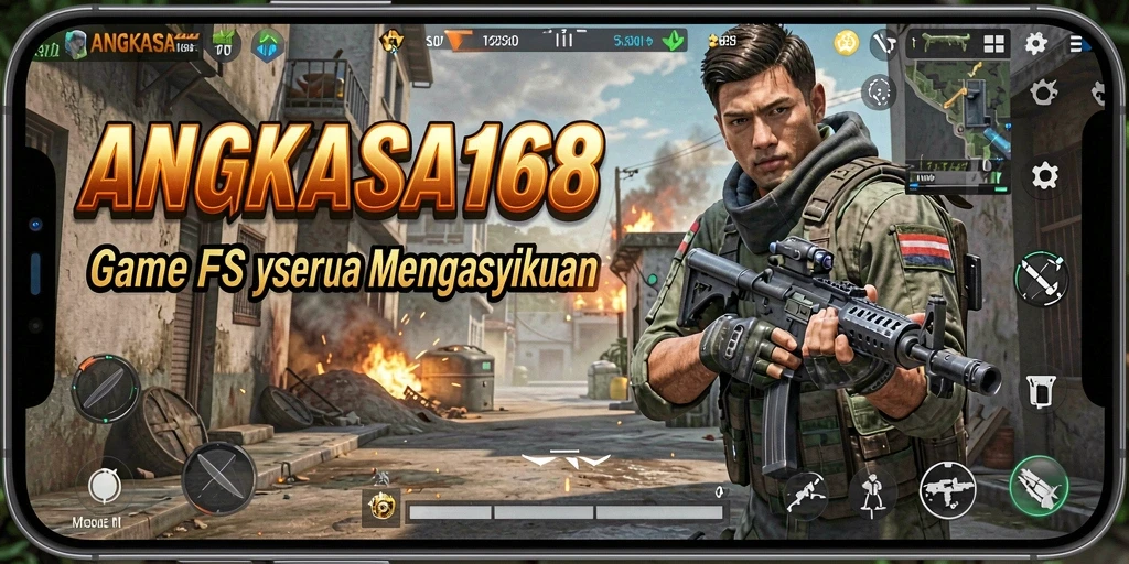 Tampilan aksi hebat dalam ANGKASA168 dengan intensitas pertempuran FPS.