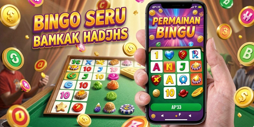 Tampilan gameplay API33 dengan suasana Bingo yang mengasyikkan.