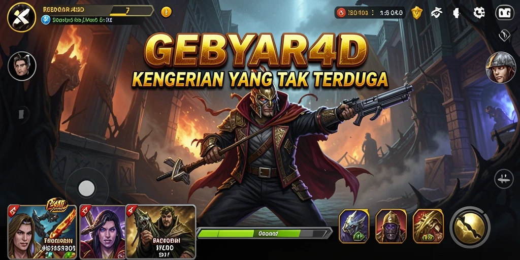 Gameplay menegangkan saat menjelajahi tempat angker di GEBYAR4D.