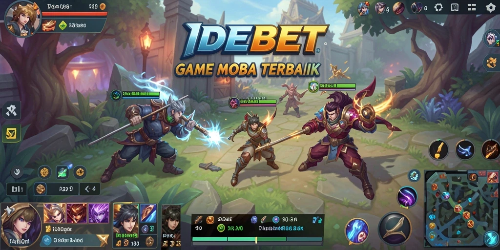 Tangkapan layar gameplay fitur pertempuran seru di IDEBET.