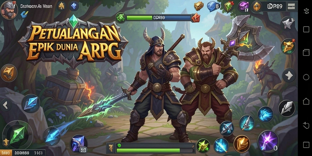 Gameplay seru dan grafis menawan dalam IDR89.