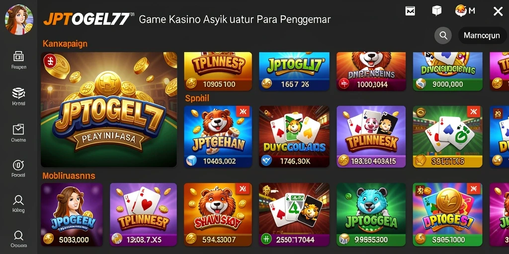 Screenshot gameplay kasino JPTOGEL77 yang menampilkan aksi seru.