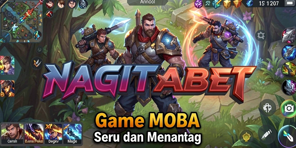 Gameplay menegangkan dan strategis NAGITABET yang memikat.