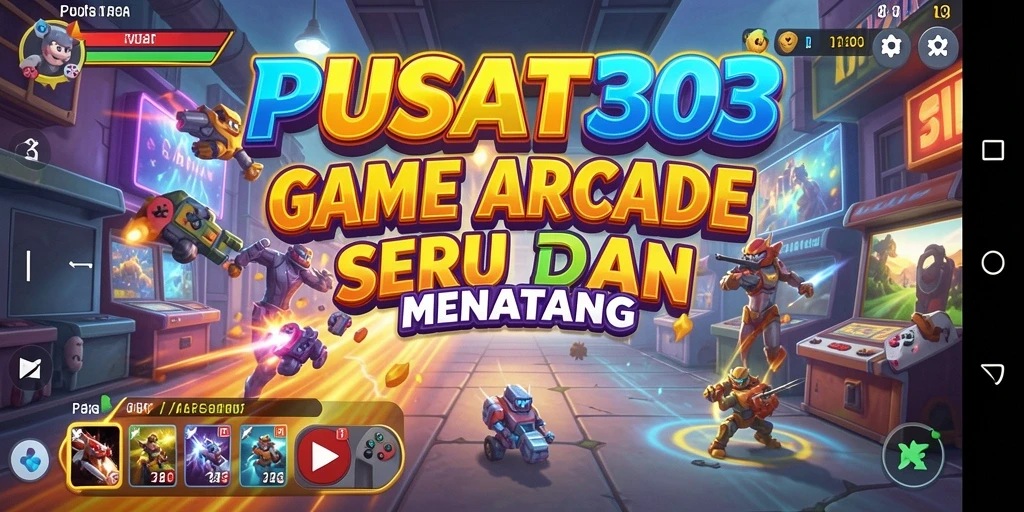 Tampilan gameplay menarik di PUSAT303 dengan berbagai tantangan seru.