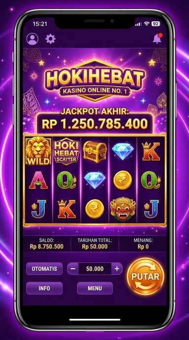 Tampilan utama Pusat Unduh APK hokihebat yang menarik dan informatif.